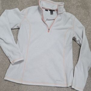 Eddie Bauer Polartec Quarter Zip Fleece Pullover